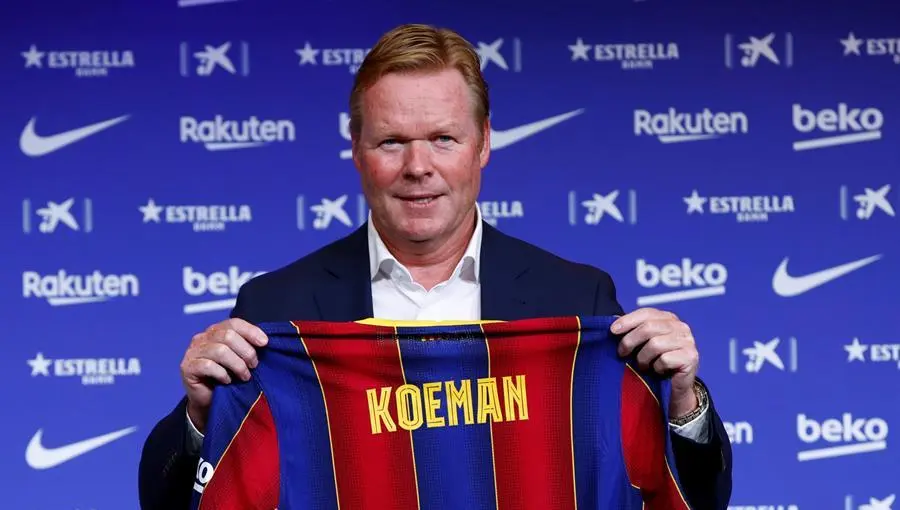 Ronald Koeman, flamante t&eacute;cnico del Bar&ccedil;a. EFE