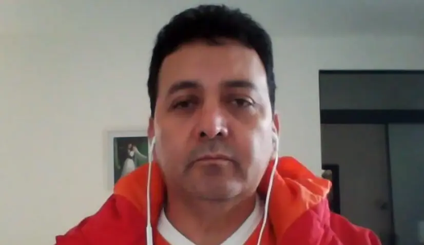 Noel Monta&ntilde;o explica porqu&eacute; cuestiona el pr&eacute;stamo de la FBF a Pablo Salom&oacute;n. Captura de video Facetas Deportivas