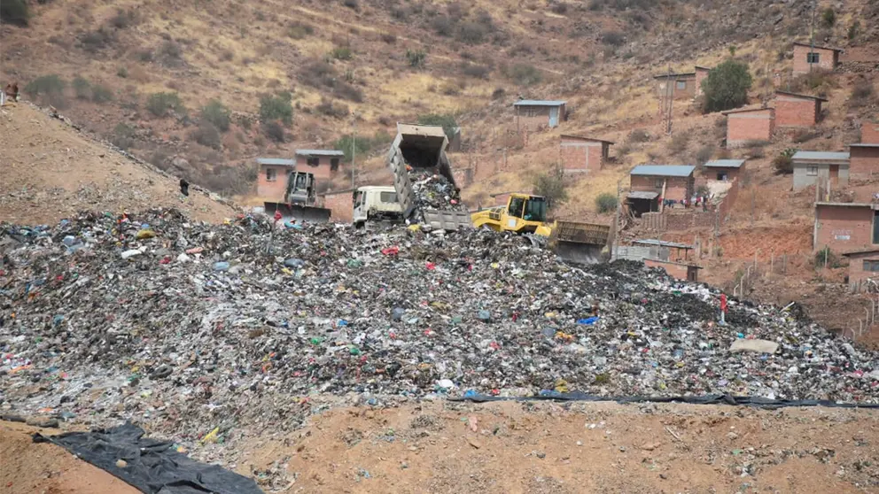 El actual relleno sanitario de K&rsquo;ara K&rsquo;ara, de Cochabamba