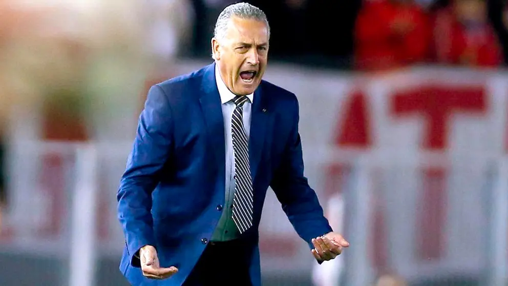 El seleccionador de Ecuador, el técnico argentino Gustavo Alfaro.EFE