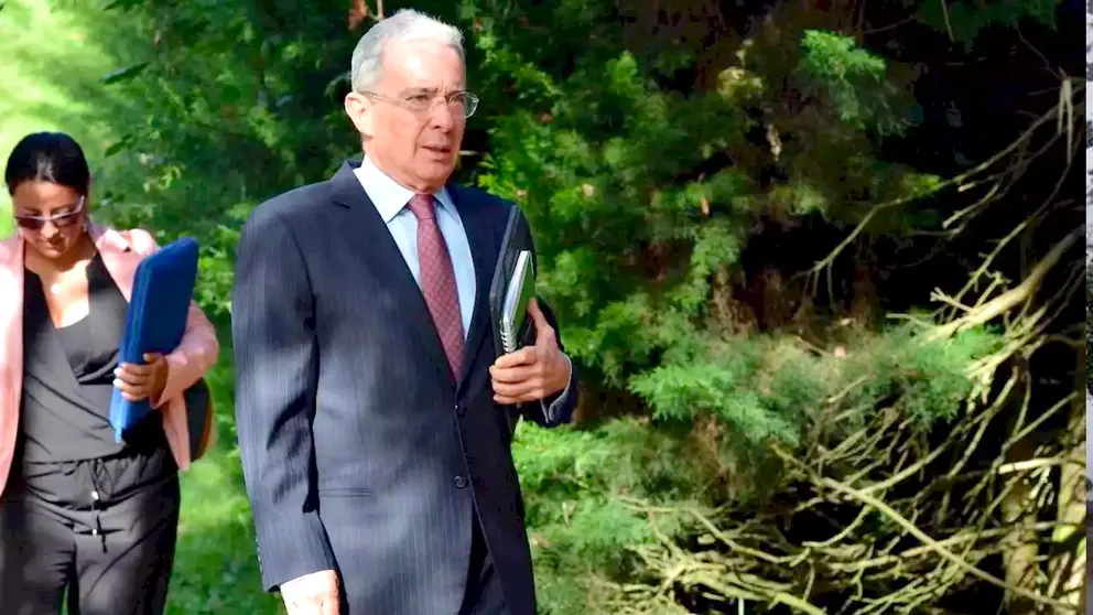 El expresidente de Colombia, Álvaro Uribe. EFE