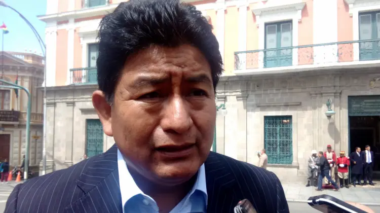 El ministro de Obras P&uacute;blicas, &Eacute;dgar Monta&ntilde;o.