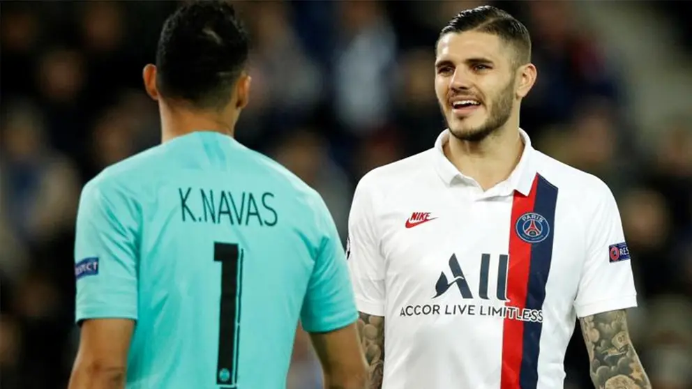 Keylor Navas, Mauro Icardi