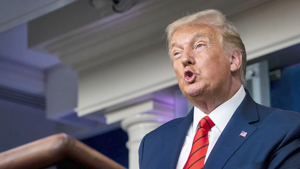 El presidente de Estados Unidos Donald Trump. ARCHIVO