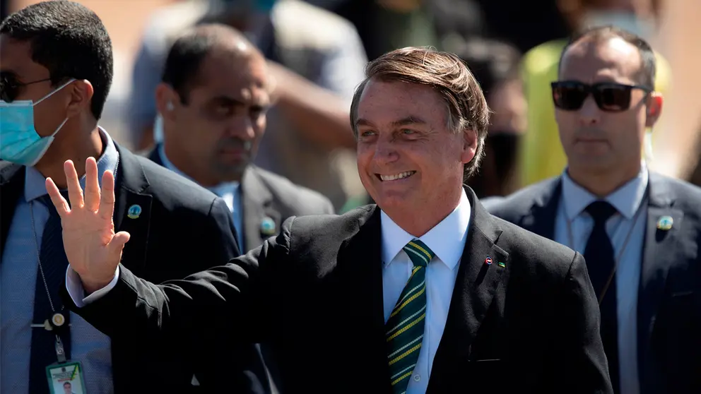 Presidente Jair Bolsonaro se solidariza con Neymar.EFE