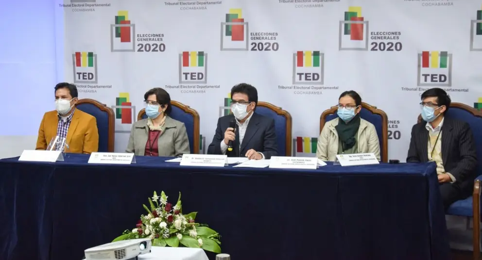 El sorteo se desarroll&oacute; en el Tribunal Departamental Electoral en Cochabamba. TED