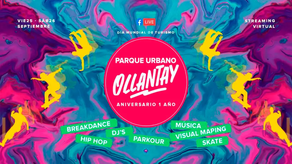 Flyer de evento Ollantay Parque Urbano