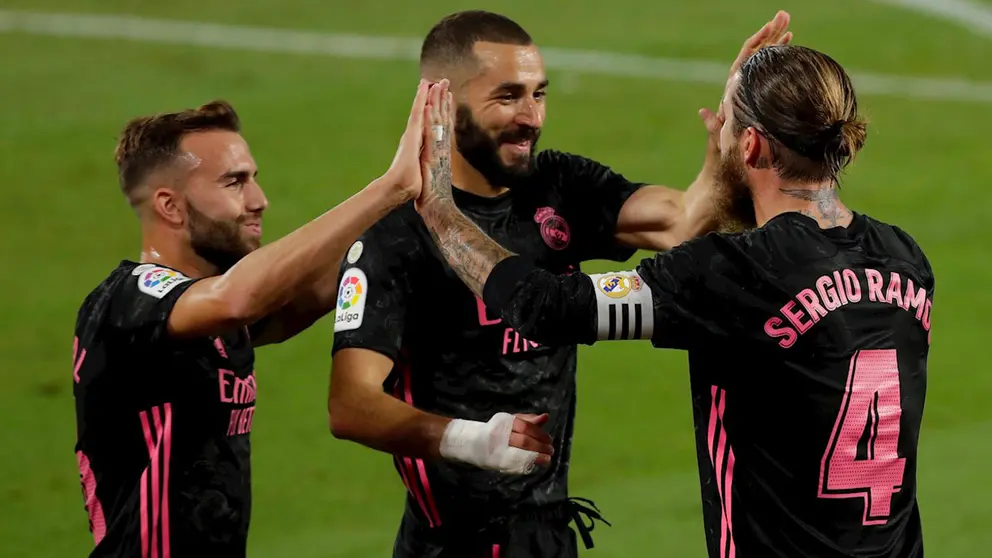 Madrid sufre para lograr primer triunfo, con gol de penalti de Ramos. EFE