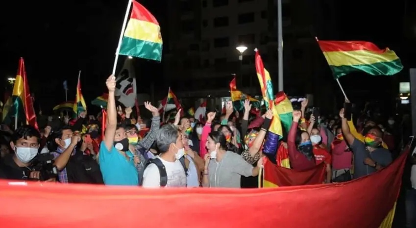 Protestantes, en contra de los resultados en el OEP. No&eacute; Portugal