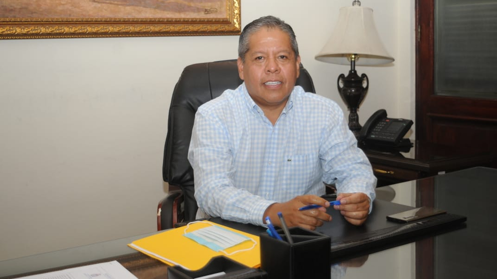 El alcalde suplente temporal de Cochabamba Iv&aacute;n Teller&iacute;a. NO&Eacute; PORTUGAL