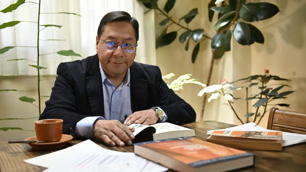 El presidente electo de Bolivia, Luis Arce. ABI