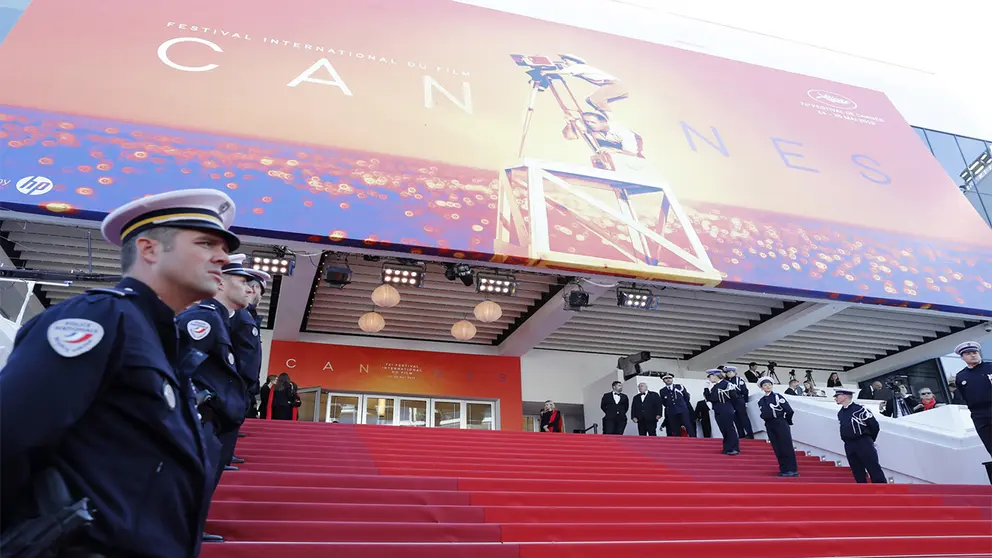 Entrada al festival de Cannes./ EFE