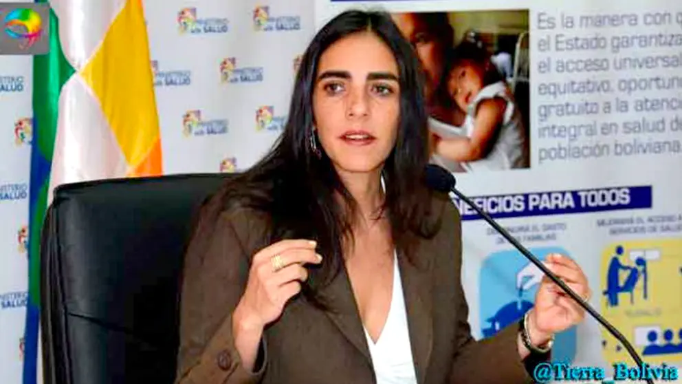  La exministra de Salud Gabriela Montaño. ARCHIVO