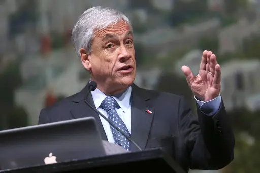 El presidente chileno Sebastian Pi&ntilde;era. ARCHIVO