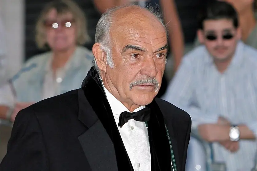 El actor brit&aacute;nico Sean Connery.