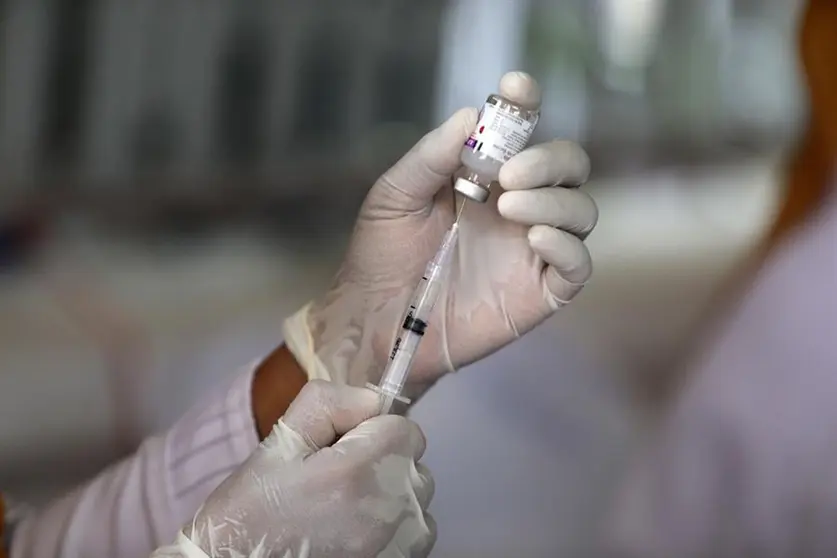Imagen referencial de la vacuna contra el coronavirus. EFE