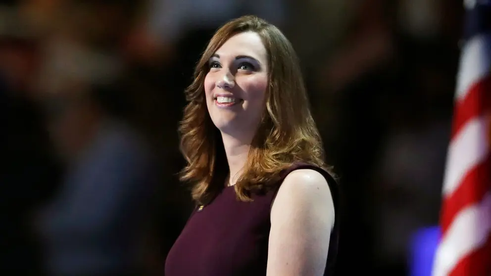 La senadora electa, Sarah McBride, del partido dem&oacute;crata. EFE