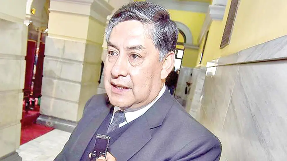 El fiscal general del Estado, Juan Lanchipa./ ARCHIVO
