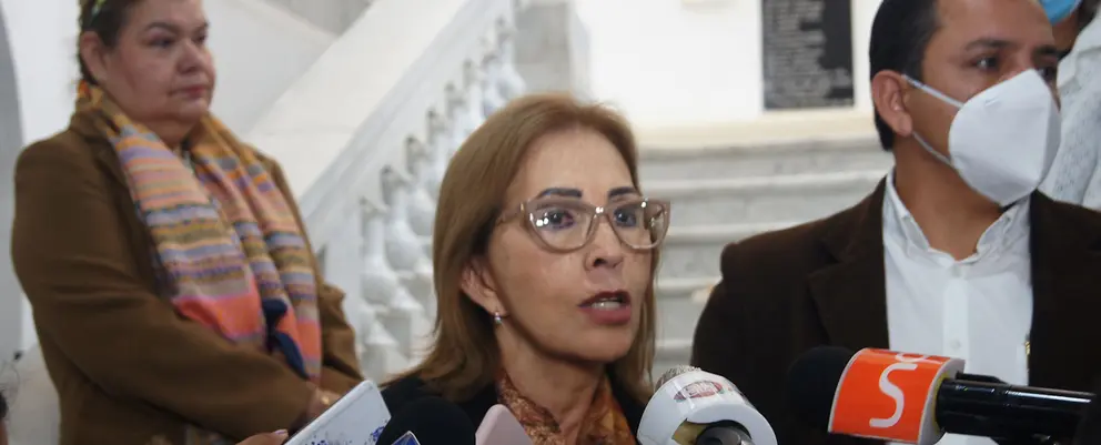 Centa Reck, parlamentaria de Creemos. Peter Luna.