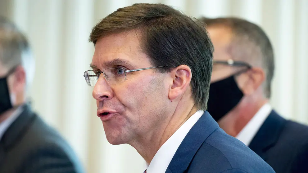 En la imagen, el exsecretario de Defensa de los Estados Unidos, Mark Esper. EFE