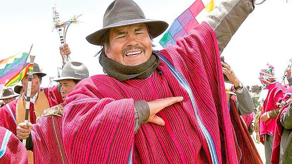 Felipe Quispe, líder histórico. Redes