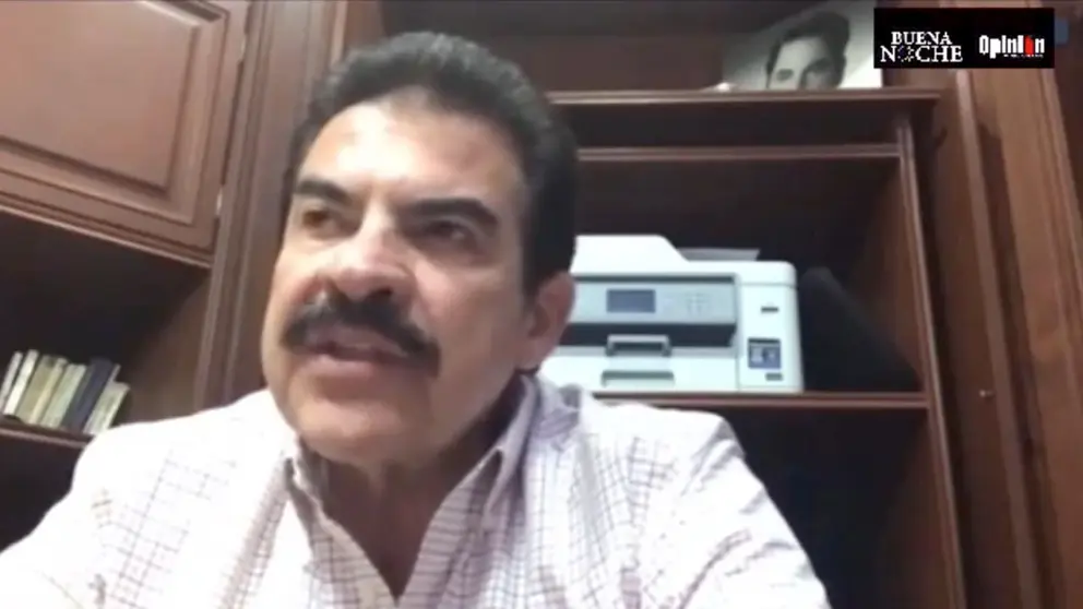 Manfred Reyes Villa, en entrevista con el programa Buena Noche, conducido por Claudio Rojas. Captura Buena Noche