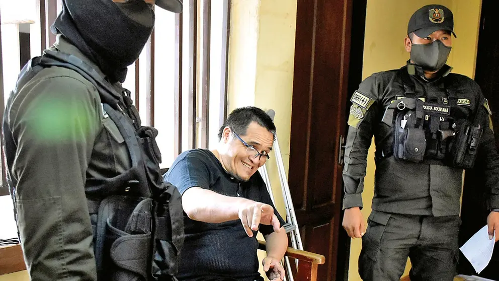 Jhasmani T., conocido como el &ldquo;abogado del diablo&rdquo;, antes de ingresar al juicio por el &ldquo;caso m&eacute;canico&rdquo;. Dico Sol&iacute;s