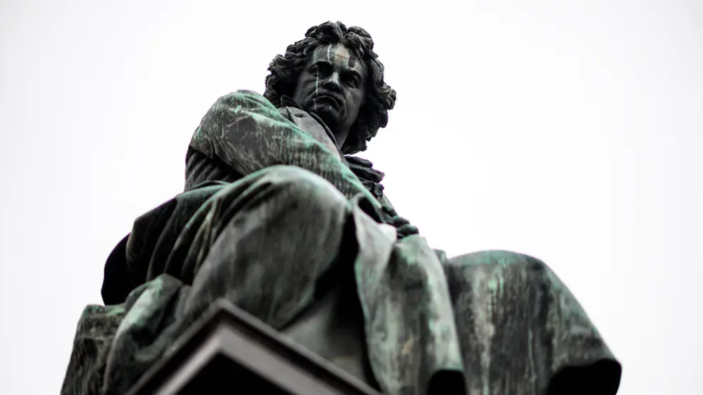 Estatua de Beethoven en Alemania. EFE