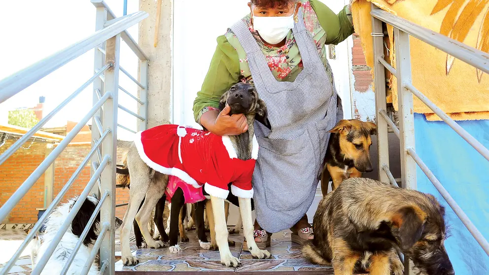 Sandra Linares es la fundadora del refugio chocolate.