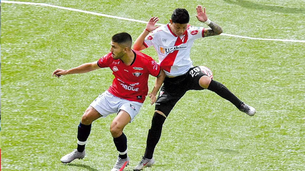 Una acción del cotejo entre Always Ready y Wilster. APG