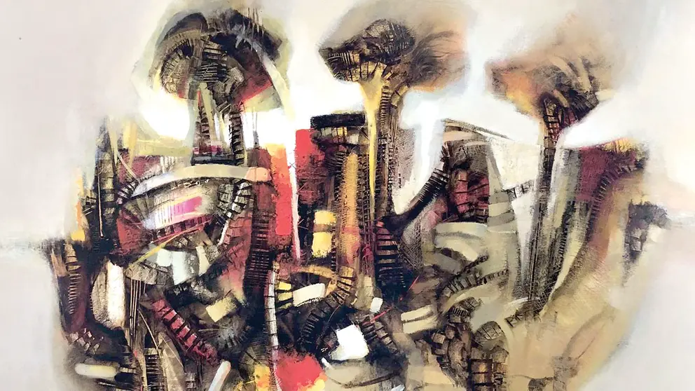 Obra sin título de Ramiro Baptista, disponible en las ofertas de Casa Toscana.  RAMIRO BAPTISTA