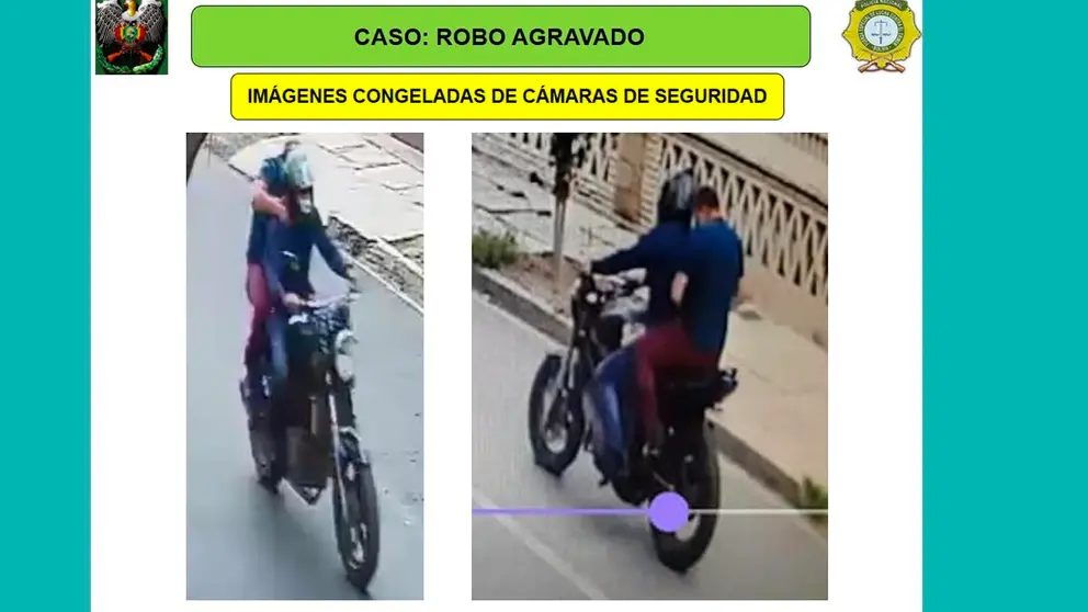 Identifican a atracadores que se llevaron Bs 35 mil de la Oquendo; uno es extranjero