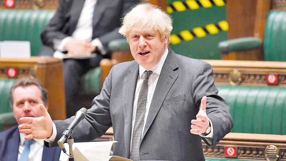 El primer ministro británico Boris Johnson. EFE
