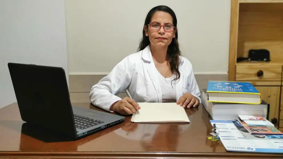 La médico con especialización en nutrición clínica, Katia Patricia Rivas