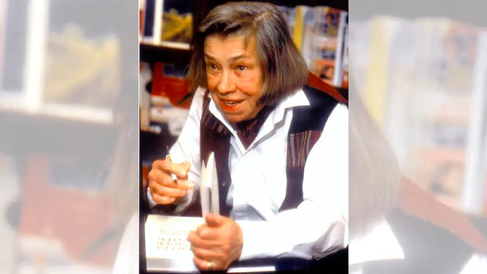 Foto de archivo del año 1992 de la escritora estadounidense Patricia Highsmith. EFE