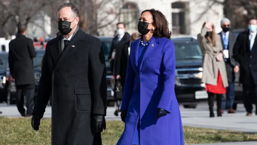 La vicepresidenta de Estados Unidos, Kamala Harris. EFE