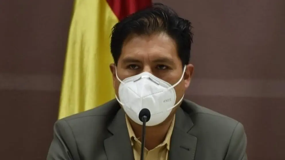 El Ministro de Salud, Jeyson Auza Pinto. ARCHIVO