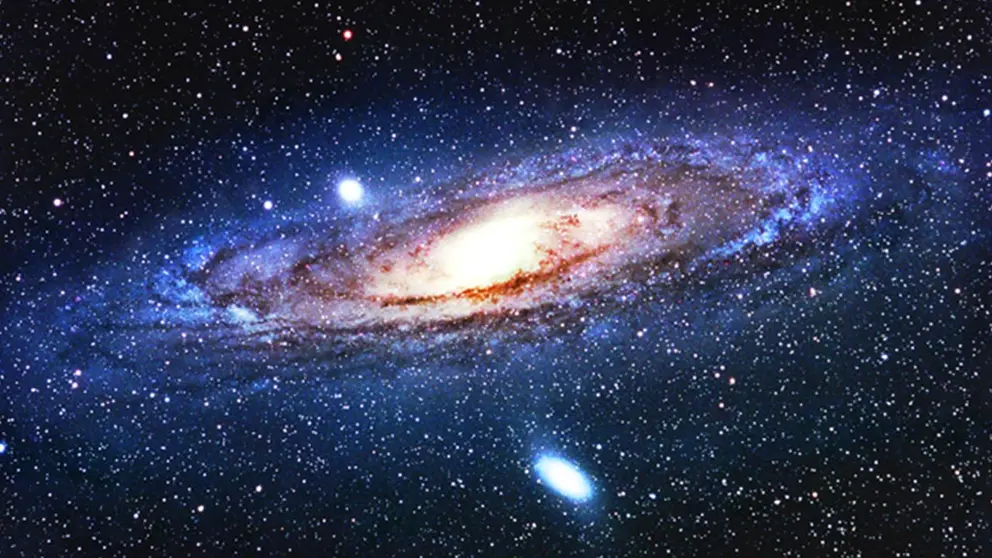 Imagen referencial de una galaxia. EFE