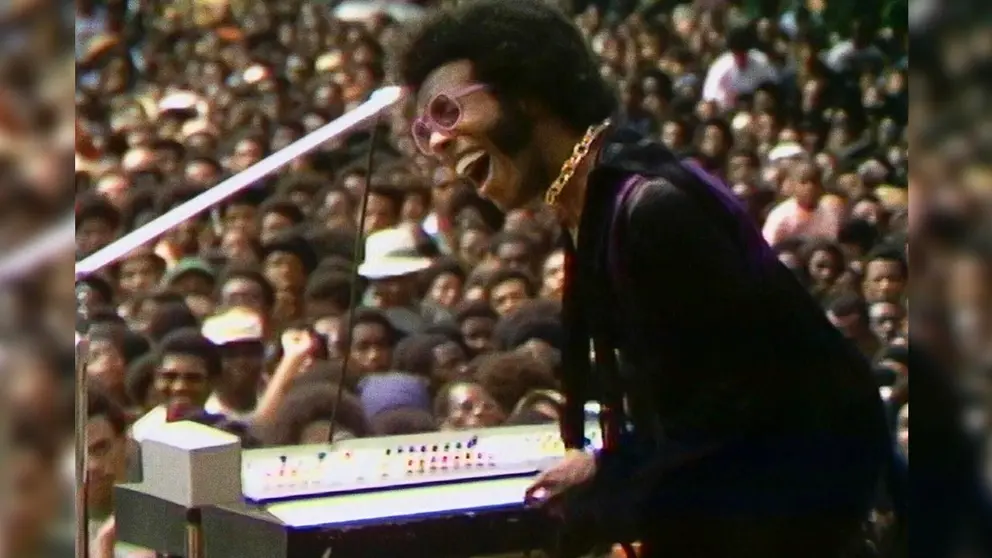 Tecladista de Sly And The Family Stone en el festival de Harlem. Cortes&iacute;a del instituto de Sundance