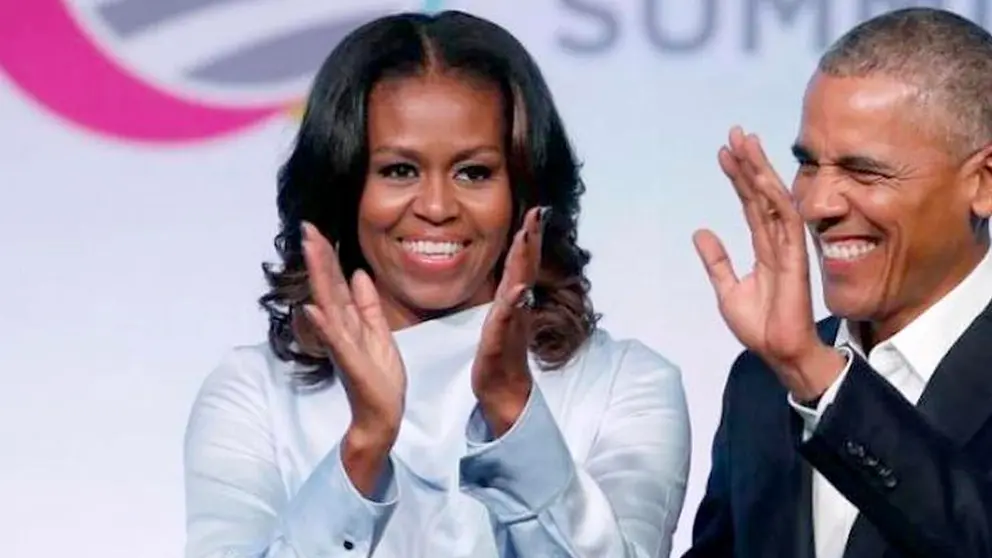 Michelle y Barack Obama. EFE.