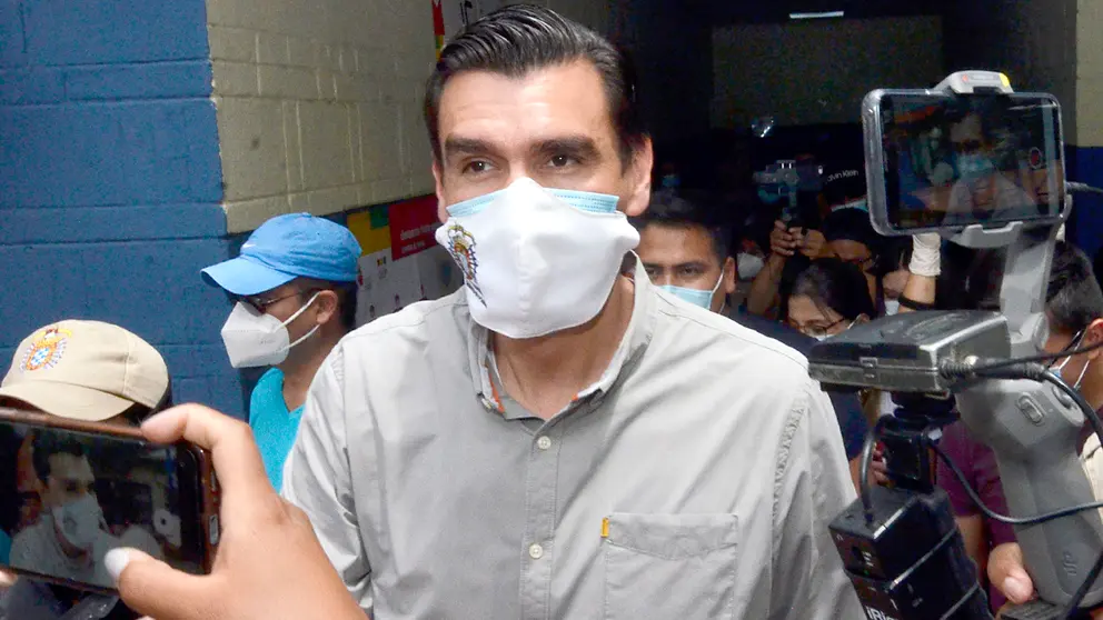 El alcalde titular de Cochabamba, José María Leyes. DICO SOLÍS