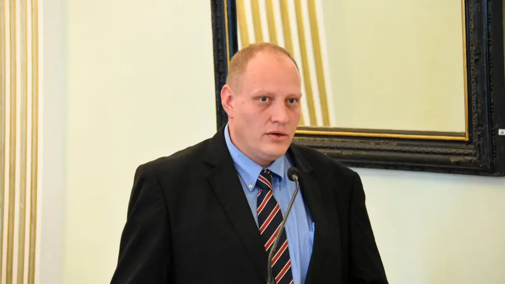 El viceministro de Comercio Exterior e Integraci&oacute;n, Benjam&iacute;n Blanco. Canciller&iacute;a