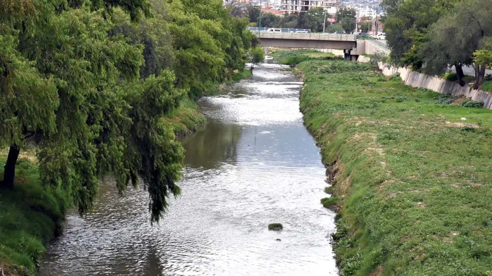 Un tramo del río Rocha de Cochabamba. DICO SOLÍS