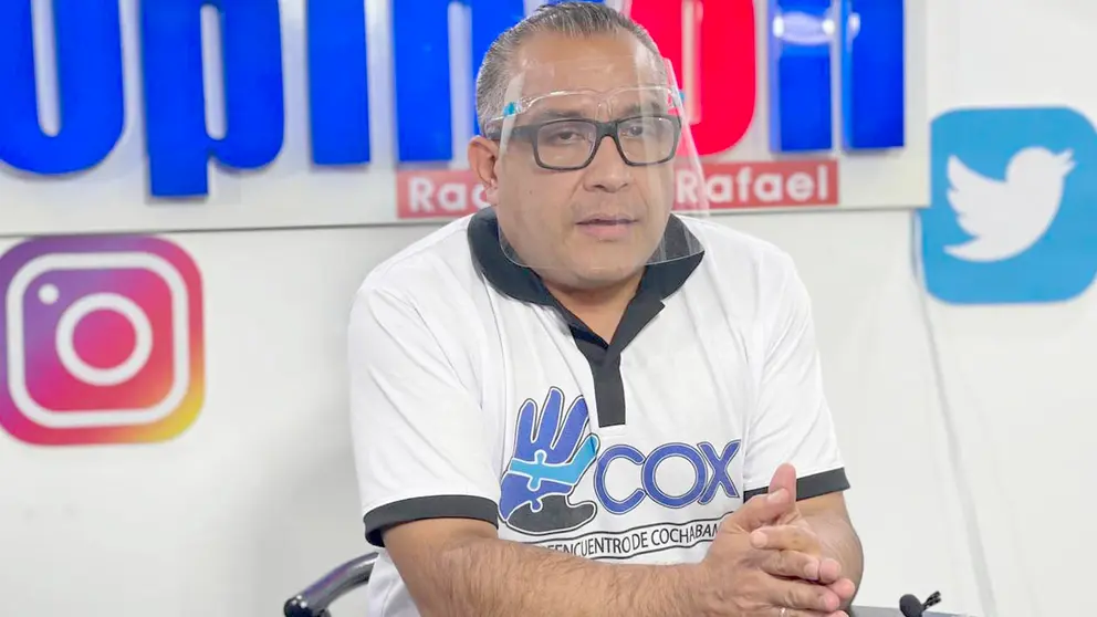 Nelson Cox, candidato a la alcaldía de Cercado por el MAS. OPINIÓN