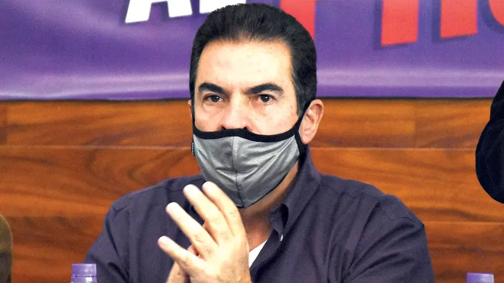 El candidato a la alcaldía de Cochabamba por la alianza Súmate, Manfred Reyes Villa. DICO SOLÍS