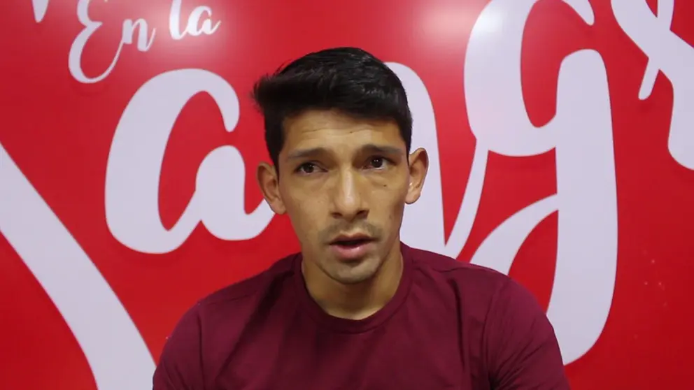 Edson P&eacute;rez, jugador de Wilstermann. CORTES&Iacute;A