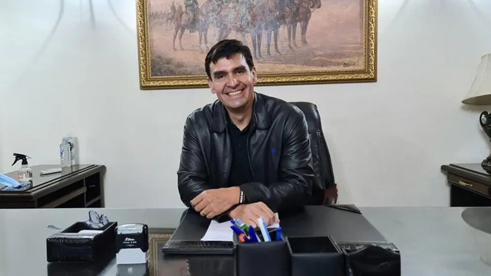 El exalcalde Jos&eacute; Mar&iacute;a Leyes, en el que era su despacho. TWITTER