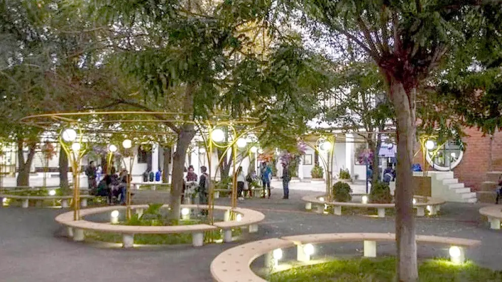Una vista de un área abierta de la UCB de Tarija. EL PAÍS