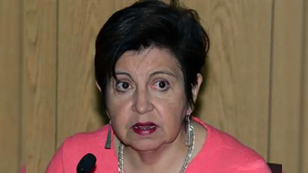 La exministra en la gesti&oacute;n de Evo Morales, Teresa Morales./ Archivo de Unitel