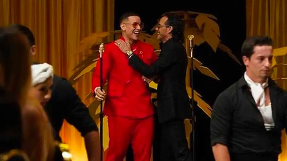 Daddy Yankee se une a Marc Anthony para su primer show virtual. (Foto- @daddyyankee-@marcanthony)